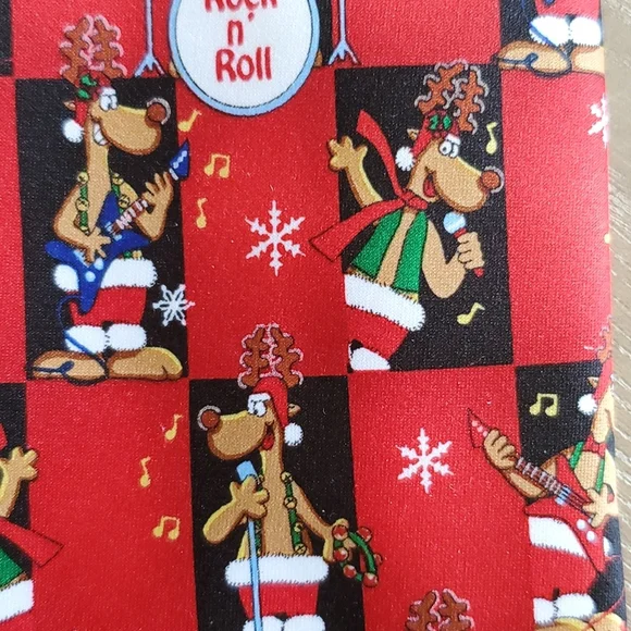Hallmark Yule Tie Greetings by MMG necktie - Picture 2 of 5